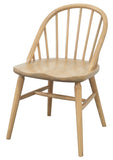 Vera Solid Oak Dining Chair - Set of 2 V199-CH050OVRSF2NU