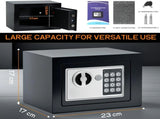 CARLA HOME Electronic Safe Box with Keypad Lock for Cash Locker V178-36517
