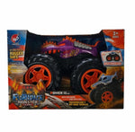 Friction Powered Purple Rhino Monster Truck for Children 1:16 Scale 3+ V330-CREATEXTOYS02