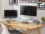 White Monitor Stand with Drawers V178-63284