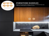 6Sets Handmade Rattan Drawer Knobs for Dressers with Easy Install and Bohemian Look V1370-AZ4-14543