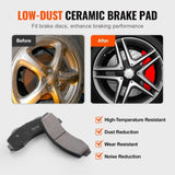 Front and Rear Brake Kit Compatible with 2012-2020 Ford F-150, Drilled and Slotted Brake V952-QCCCPTZF1502E0OTBV0
