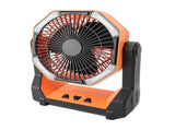 Camping Fan with Light Portable Collapsible 8000 MAh USB Rechargeable Battery Powered Tent Fan for V1294-YM0901-3113240120711