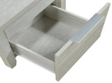 Bedside Table 2 drawers Storage Table Night Stand MDF in White Ash V43-BST-CELWHA