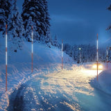 Driveway Markers, 30 PCS 121.5cm, 0.78cm Diameter, Orange Fiberglass Poles Snow Stakes with V952-CDBG48YCCS30QIESPV0