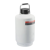 Liquid Nitrogen Tank, 10 L Aluminum Alloy Liquid Nitrogen Container, LN2 Tank Dewar with 6 Canisters V952-CZXYDG10L000IEX2HV0