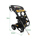 Kolner LT-12A 7HP 2200PSI Petrol Engine High Pressure Washer 7.5LPM HPW-LUT-12A