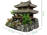 Classic Resin Aquarium Decoration Realistic Eco-Friendly Castle V1188-MS-227-1196