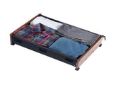 Under Bed Storage with Wheels, 650 x 460 x 180 mm Underbed Containers, Underbed Shoes Organizer with V952-CDCWKFTMBYDLATMLN001V0
