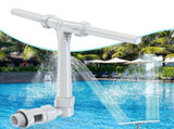 Upgrade Pool Fountain - Dual Spray Water Fountains for Above Ground/Inground Pools, 2-in-1 V1107-125-05519