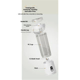 Portable Personal Electric USB Juicer500ML Mini Blender Portable Blender For Shakes and Smoothies V1192-AZ-W-2610