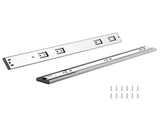 6 Pairs of 508mm Drawer Slides Side Mount Rails, Heavy Duty Full Extension Steel Track, Soft-Close V952-CZCJCTDG100LG511JV0