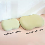 21.6*13.7*3.5inch Ice Silk Neck Support Pillow,Soft Ergonomic Memory Foam Pillow for Side V1107-115-27920-PUR2