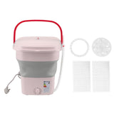 16L Portable Washing Machine with Soft Spin Function Drain Pipe 65W Fully Automatic Portable Washer V1294-YM0901-3113230329311