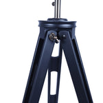 158cm Nautical Tripod Floor Lamp w Matte Black Lamp Head Searchlight Spot Light V563-75168