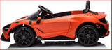 12V Licensed McLaren 765LT Kids Ride On Sports Electric Car V580-CAR-OZ-MCL-ORG