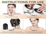 Red Light Mask 4 Color Light Therapy for Face,with 240 LED Mask,800mAh Rechargeable Controller,850nm V1107-110-06882