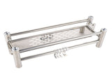Bathroom Floating Shelves Stainless Steel Thicken Single Layer 40cm Shower Towel Rack for Towel Bath V1294-YM0706-3112230041811