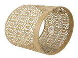 Lamp Shade Hollow Out Metal E27 E14 Clip On Easy Installation Durable Lamp Cover for Table Bedroom V1294-YM0710-3119230167812