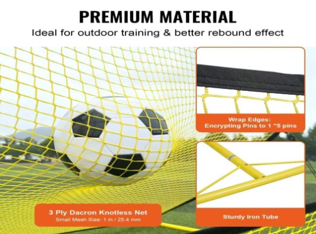 NET PLAYZ Rebounder pour le football - Filet de rebond Écran de rebond NET PLAYZ Rebounder pour le football - Filet de rebond Écran de rebond