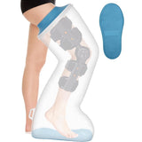 Waterproof Extra Wide Full Leg Cast Cover - Non-Slip, Extra Large & Reusable for Surgery Wounds, V1369-AZ3-W-18941