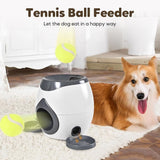 Automatic Dog Ball Launcher, Interactive Fetch Toy for Small to Medium Dogs, Pet Thrower Machine for V1192-AZ-W-26380