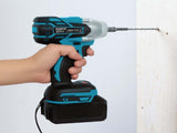 Traderight Impact Wrench 21V Cordless,73pcs,550Nm 2x4.0Ah HW0271