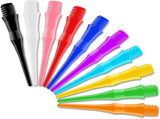 2BA Thread Soft Tip Dart Points 500 Pack, 10 Colors, Plastic Tips Replacement,Darts Accessories V1259-DP01-A-5701