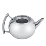 2L 201 Stainless Steel Teapot Coffee Tea Pot Kettle with Removable Infuser Filter V1294-YM0722-JY02106
