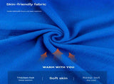 Dark Blue Versatile Double-Sided Fleece Bag Liner - Lightweight & Portable Travel Blanket for V888-ELOSUNG32571