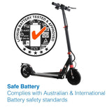 Navig8r Lightweight E-Scooter Dual Suspension V1031-NV-ES70BK-631