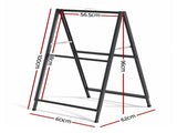 A1 Frame Sign Stand Double Sided Poster Display Board Outdoor Advertising 60x90cm SIB-AD-60X90-BK