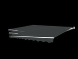 Motorised Outdoor Folding Arm Awning Retractable Sunshade Canopy Grey 3.0m x 2.5m V63-842831