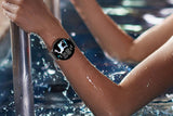 Smart Watch with Bluetooth Call and Sleep Monitor Fitness Tracker Watch-Black V1263-JX-7663-1