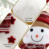Jingle Jollys Christmas Snowman Handicraft Ornaments Party Decorations 45cm XMAS-SNOWMAN-M-WH