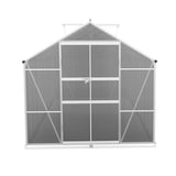 Green Fingers Greenhouse 4.7x2.5x2.26M Double Doors Aluminium Green House Garden Shed GH-ALU-C-470X250-DOU-AB