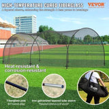 Baseball Batting, Softball and Baseball Batting Net and Frame, 22x12x8ft Practice Portable V952-BYBLXWKWBLXW771VRV0