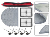 Main Side Brush Filter Mop Cloth Kit For Roborock Q10 S5/Q10 S5/Q10 VF/Q10 VF/Q10V/Q10V Vacuum V1189-LWWAL-20260327-04746