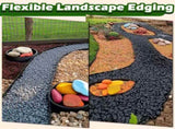 No Dig Landscape Kit, 40-Foot Long, 3-Inch Tall Garden Border and 100 pcs Landscape V1258-DP02-C-250
