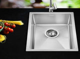 Cefito Kitchen Sink 44X34CM Stainless Steel Nano Basin Single Bowl Silver SINK-NA-3444-SI