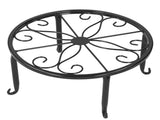 Wrought Iron Plant Stand Flower Pot Holder Stand Indoor Outdoor Display Rack Room Decor V1294-YM0721-3115210017411