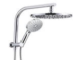 Cefito High-Pressure Shower Heads with Anti-burst 1.5m Hose & 304 S.S Rail, Ideal for Bathroom SHOWER-B2-RO-10-SI