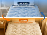 Giselle 5cm Mattress Topper Pillowtop toppers Double-Sided Single TOPPER-DS-S