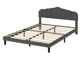 Levede Bed Frame Upholstered Platform Mattress Base Queen BF1081-Q-AU