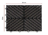 Vented Garage Floor Tiles Snow Water Drainage 30x30cm V63-841661