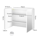 Levede Bathroom Mirror Cabinet 75CM BATH1008-75CM