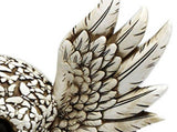 Wings Skull Statue Decoration Innovative Resin Home Desktop Ghost Head Sculpture Ornament V1294-YM0901-3115240048811