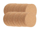 100Pcs Wood Drink Coaster Tea Coffee Cup Mat Pad Wood Tableware Home Decor V1294-YM0727-JY12740-03