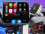 2 in 1 Wireless CarPlay and Android Auto Adapter Plug and Play Carplay Adapter V1263-JX-6372