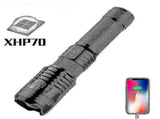 P70 High Power Flashlight Portable Outdoor Torch Rechargeable LED Light V1263-JX-4312